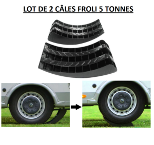 Cales arrondies FROLI 5 Tonnes camping-car